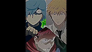 Mappas dark trio || itadori vs gabimaru vs denji [jujutsu kaiser vs chainsaw man vs hells paradise]