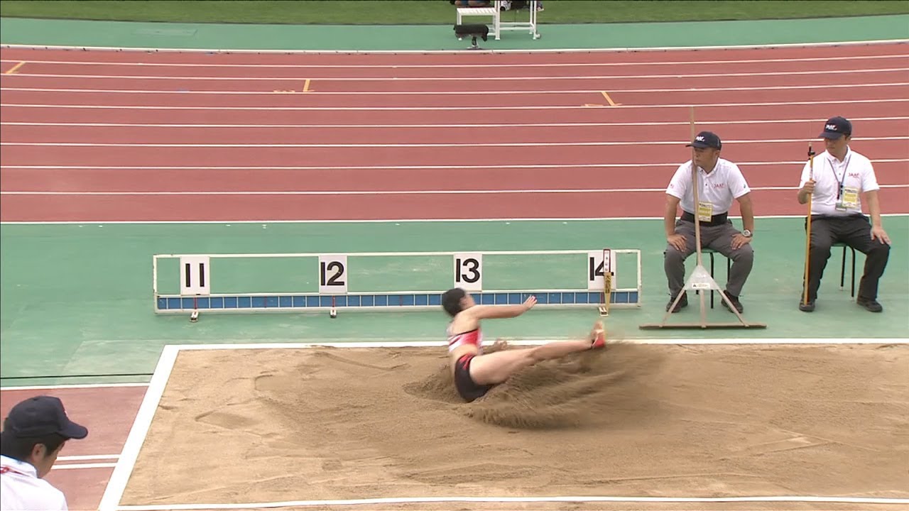女子 三段跳 決勝7位 第103回日本陸上競技選手権大会 Youtube