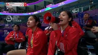 Uber Cup 2024 - Komang Ayu Cahya Dewi vs Tomoka Miyazaki - Full highlights