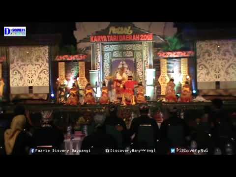 Tari Kembang Bakung Sanggar Lang Lang Buana Di Festival Karya Tari Banyuwangi 2018