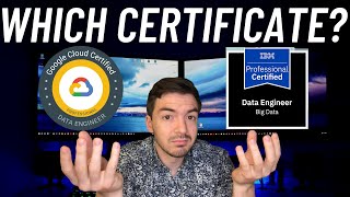 Google vs IBM Data Engineer Certificate - BEST Certificate for Data Engineers