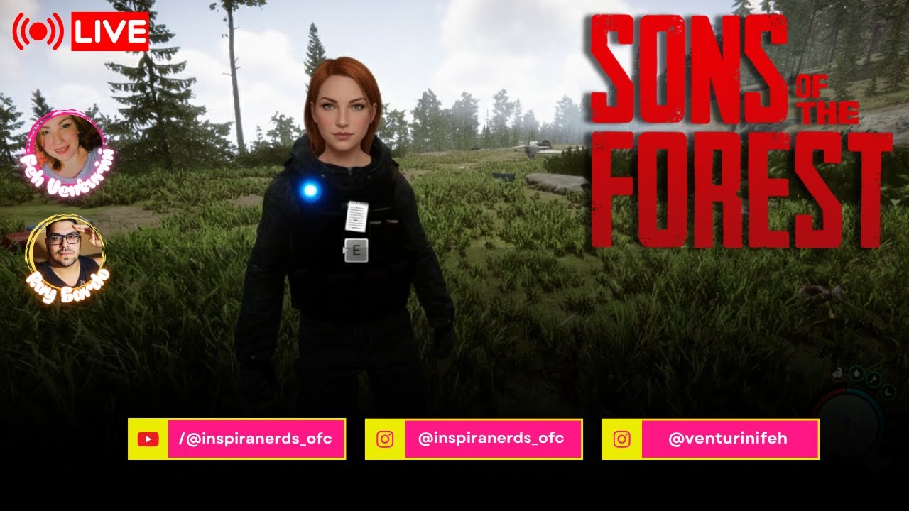 🟢 AO VIVO | Sons Of the Forest | Tô só pela resenha