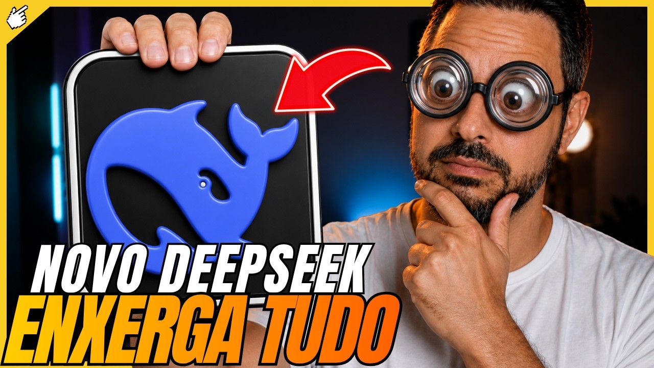 🚨Novo DeepSeek Agora ENXERGA! E Chegou Perto do Claude Opus 4.8!