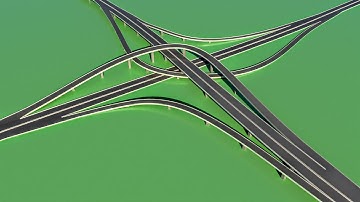 Unreal Engine 5 | Road Interchange | Open World Design Diary #01