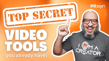 You Already Have It! — One of the First Tools You Need To Go from Audio To Video Podcasting