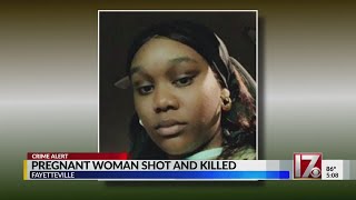 Pregnant woman shot, killed in Fayetteville; police searching for shooter