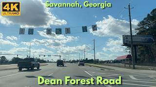 Dean Forest Road - Savannah, GA [4K POV Drive] Update