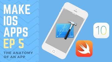 How To Make an iPhone App - Ep 5 - The Anatomy of an iOS App (Xcode 8, Swift 3, iOS 10)