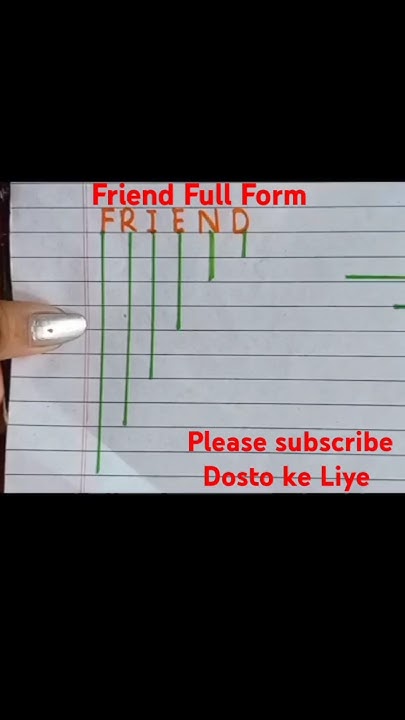 Friend Full Form Full Form Of Friend Friend Friend Ka Full Form friend-full-form-full-form-of-friend-friend-friend-ka-full-form