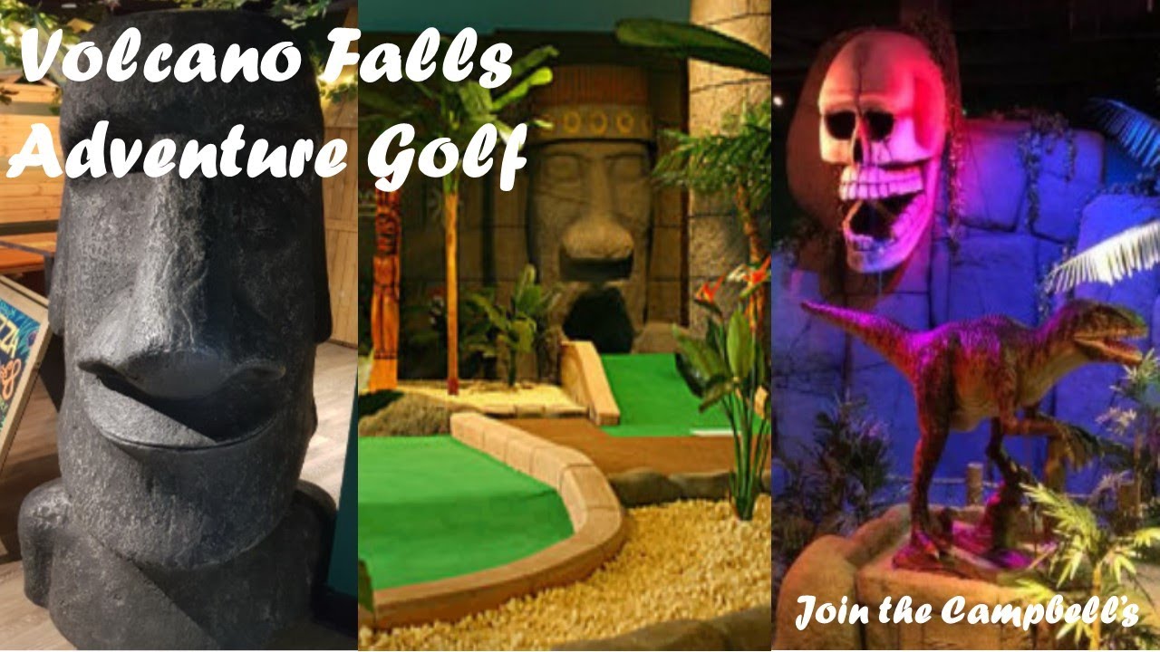 Volcano Falls Adventure Golf YouTube
