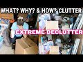 EXTREME DECLUTTER | SUPER SATISFYING BEFORE & AFTER | DIGGING DEEPER INTO CLUTTER & DISORGANIZATION