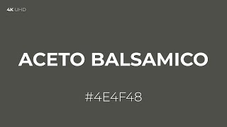 Aceto Balsamico Screen - Clean Static Environment Enhancer - (#4E4F48) - RGB(78, 79, 72)