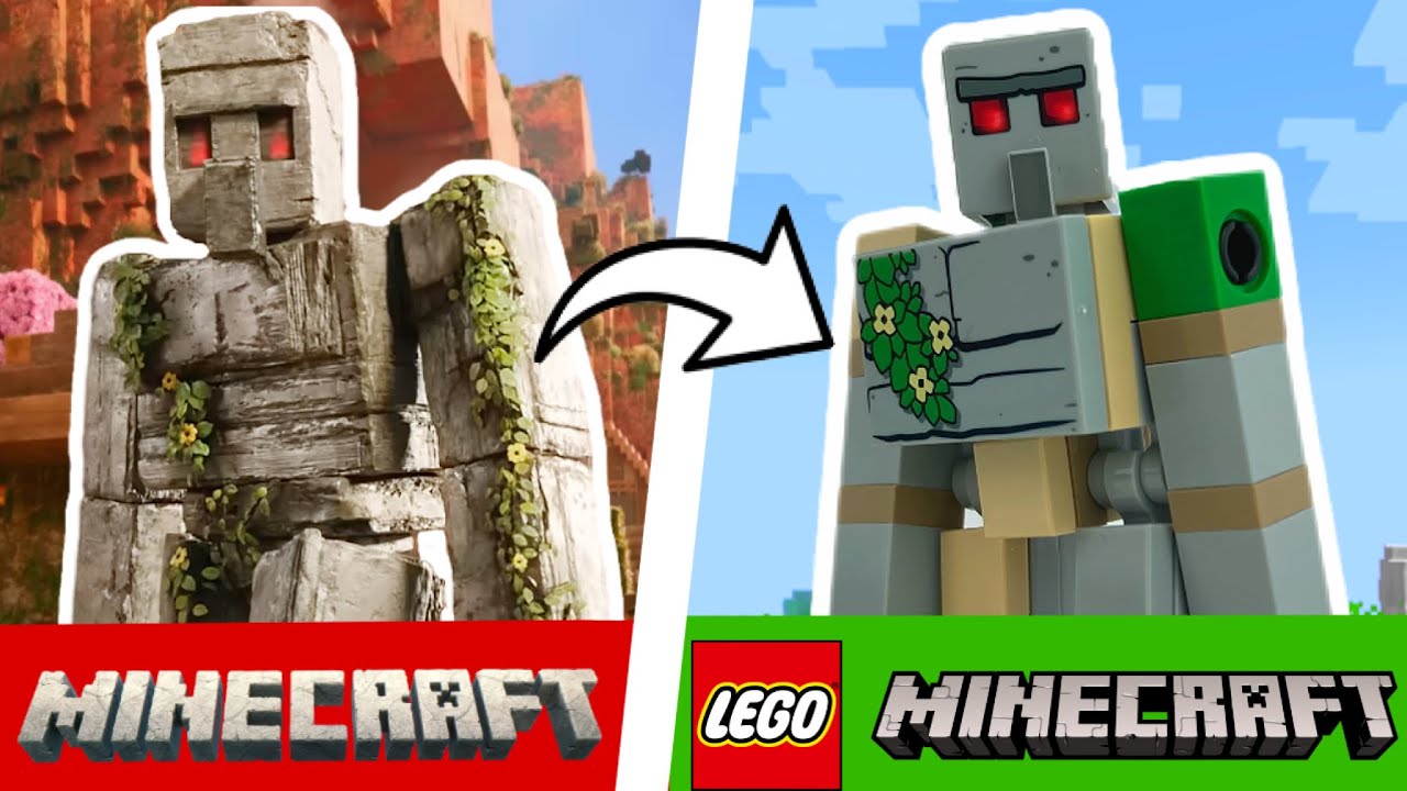 Я построил фильм MINECRAFT в LEGO