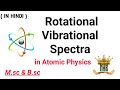Rotational Vibrational Spectra ! #RotationalSpectra#VibrationalSpectra #Rotationalvibrationalspectra