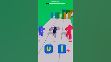 Funny Blob Shifter Run 3D Level - 286 #funnygame #blobrunner3d #viralshorts #gaming #ytshorts