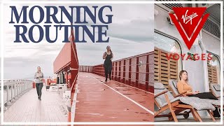 7am morning routine as a cruise ship crew member I That girl morning routine I Productive & Healthy