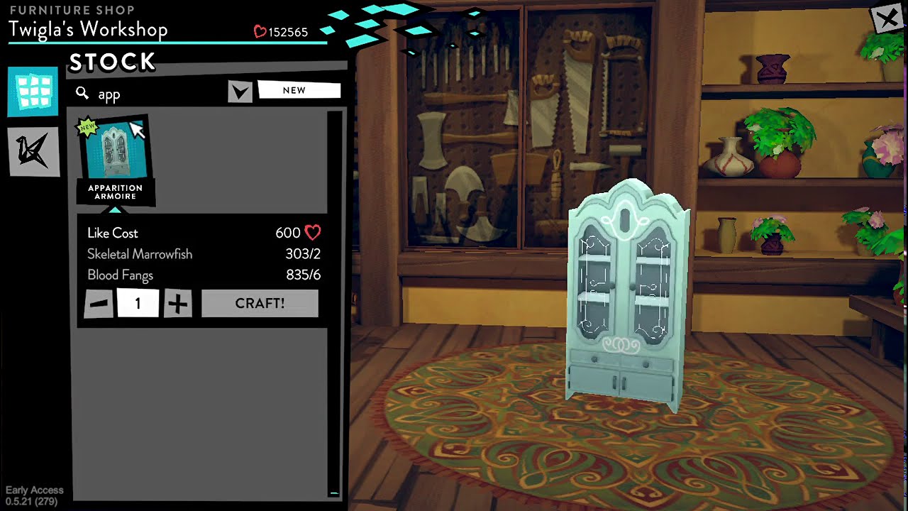 Two New Eureka Items (Rare Evening Lounge, Rare Apparition Armoire) - Fer.al