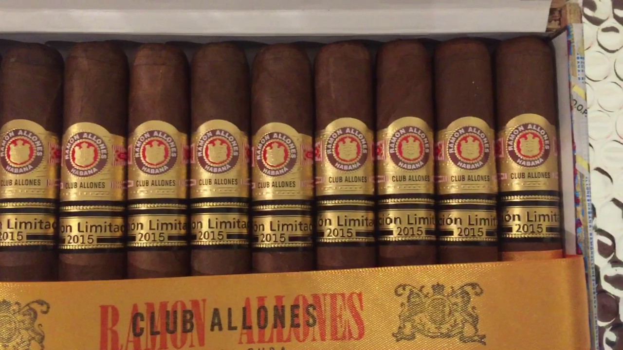 Cuban 🇨🇺 Cigar Unboxing Ramon Allones Edicion Limitada 2015 - YouTube