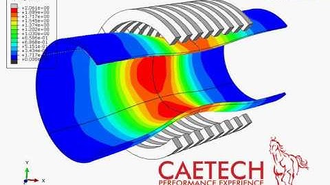 Induction Forming of a Metallic Tube with Abaqus