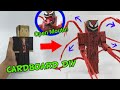 Cletus kasady becomes carnage with 6 automatic tentacles cardboard diy venom let there be carnage
