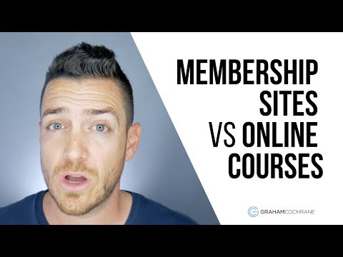 Membership Sites vs Online Courses - Which is BEST?