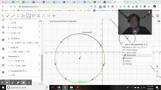 12-2 Vocabulary in Geogebra