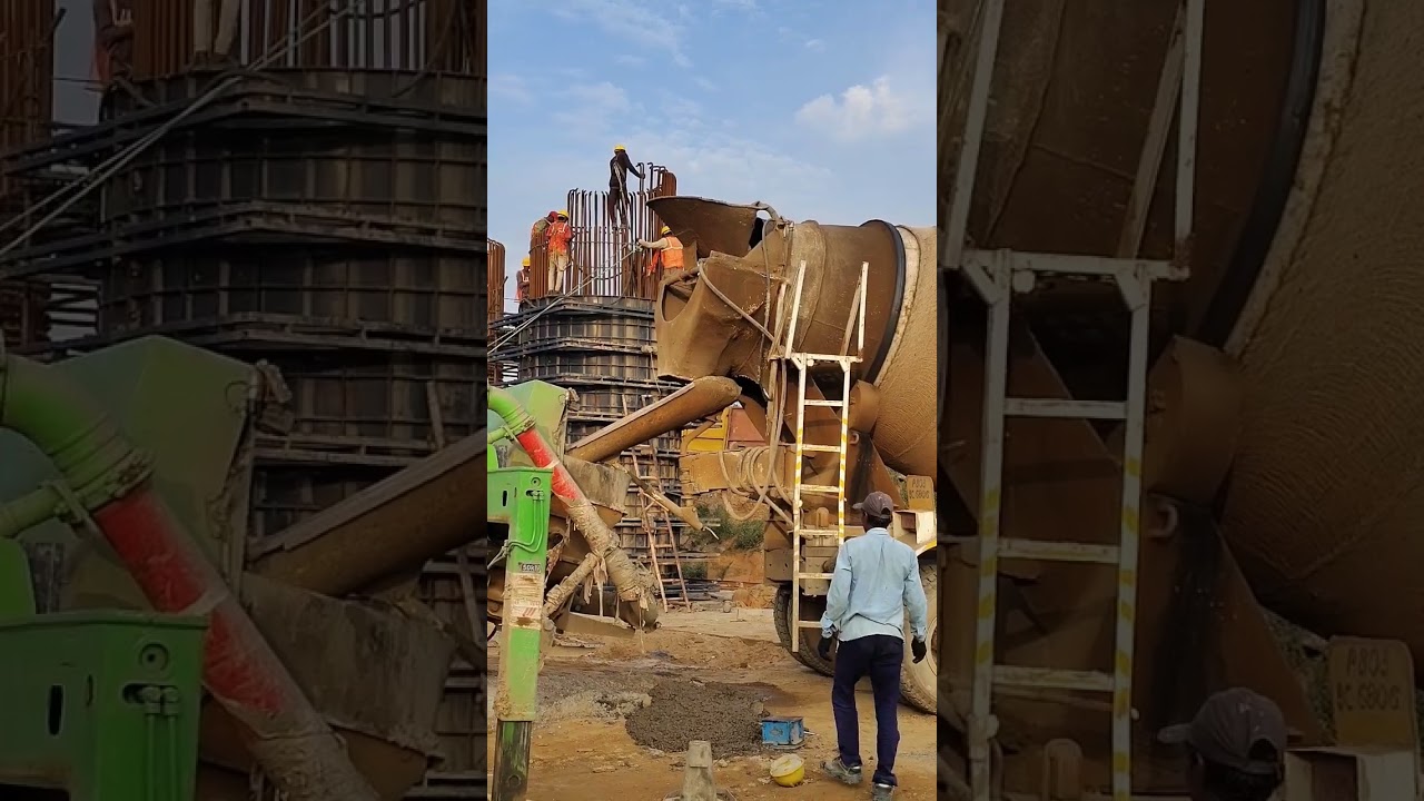 b112/p14 concrete pouring in progress HORC