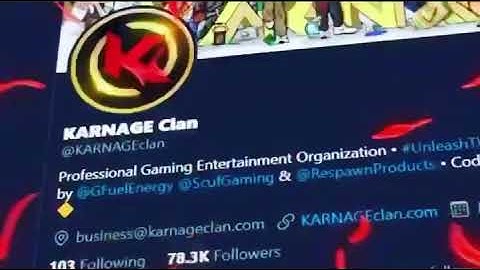 Karnage Clan Notifications Intro !!