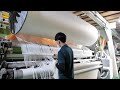 Process of making towels in south korea that machines make automatically