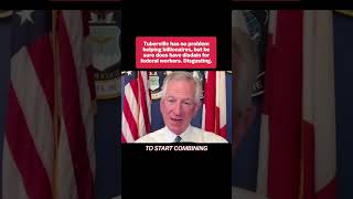Tommy Tuberville says the quiet part out loud and shows his disdain for federal workers
