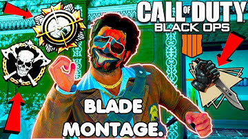 COD BO4 BLADE MONTAGE !! BALLISTIC KNIFE / TOMAHAWK / COMBAT AXE / CROSSMAP & 360