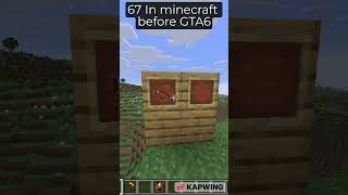 67 in minecraft #shorts #67 #minecraft #memes #gaming