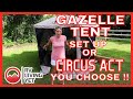 RV Screen Tent | Instant Pop Up Screen Room For RVers | Easy-Up Screen Tent For Camp | Gazelle Specs