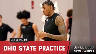 Highlights from the first practice of Ohio State men's basketball ahead of the 2026 season News
