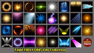 light effect PNG file collection for Photoshop (@georgedigital6948)
