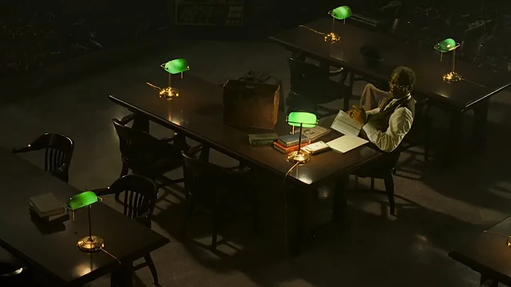 Somerset late at night at the library | Se7en 4k Scene