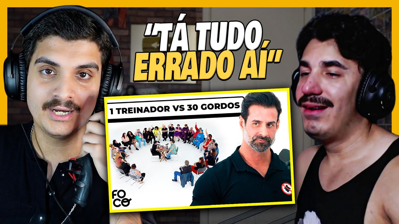 (REACT) 1 TREINADOR VS 30 GORDOS | FT. GUTO GALAMBA