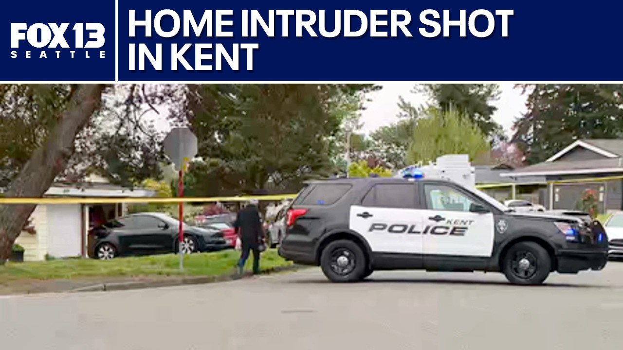 Home intruder shot by homeowner in Kent | FOX 13 Seattle - YouTube