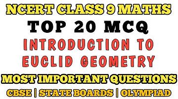 Best MCQ Euclid