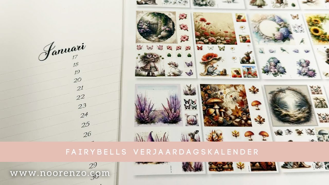 Fairybells verjaardagskalender