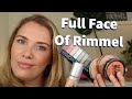 Full Face of Rimmel products - incl mini review of all the used products
