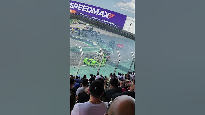 Acidente Fórmula truck 2025 #interlagos #formulatruck #corrida #caminhão