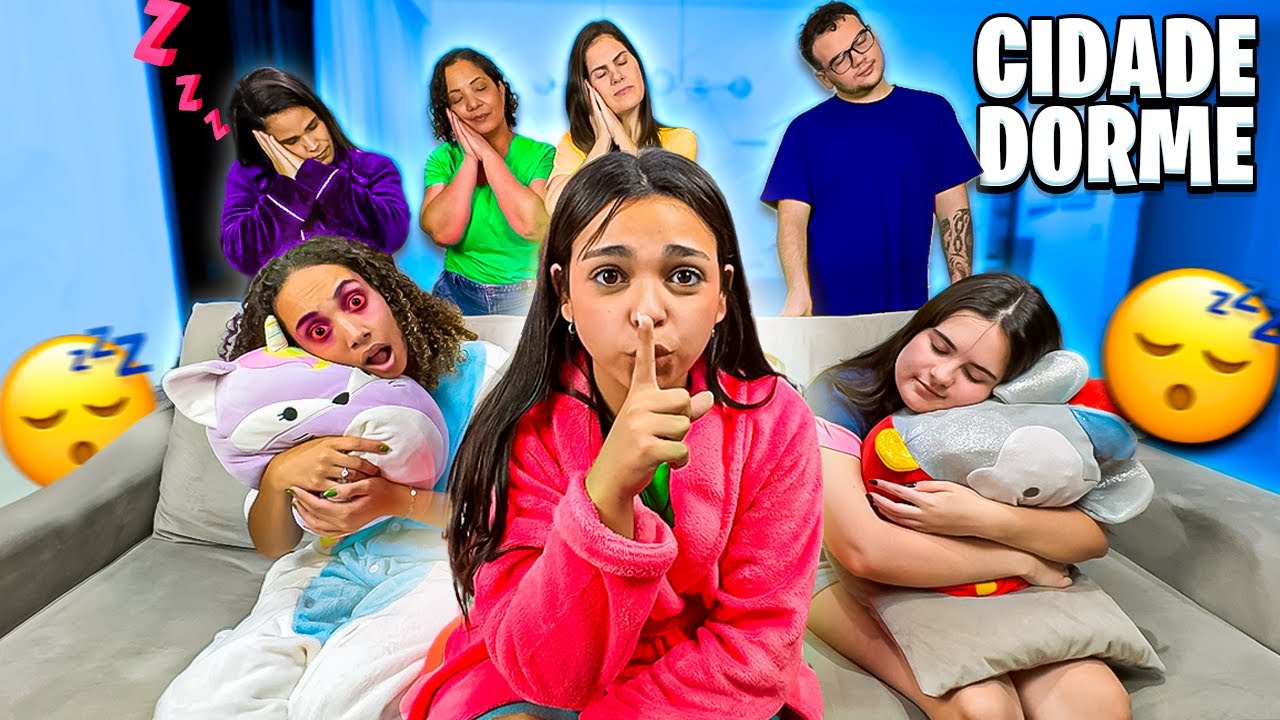 Jogamos CIDADE DORME e Deu MUITA Confusão! 😂🔥