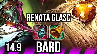 RENATA GLASC & Jinx vs BARD & Caitlyn (SUP) | 6k comeback, 16k DMG | BR Diamond | 14.9