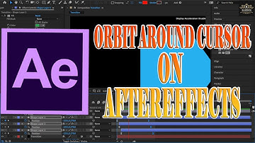 Orbit Around Cursor on AfterEffects | AfterEffects Ultimate Guide | 106 #adobeaftereffects #adobe