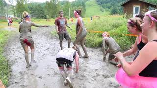 Mud, foam, and obstacles challenge racers at Foam Fest