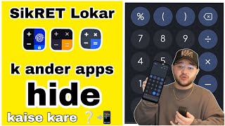 SikRET CALCULATOR Me app Hide Kaise kare  || App Hide Kaise Kare SikRET calculator me || 2024❔📲 screenshot 3