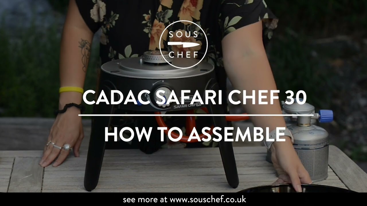 Cadac Safari 30 LP Unboxing and Assembly | Sous Chef UK
