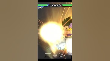 Dargon Ball z Budokai Tenkaichi 4 Gotenks big Tree Cannon #short