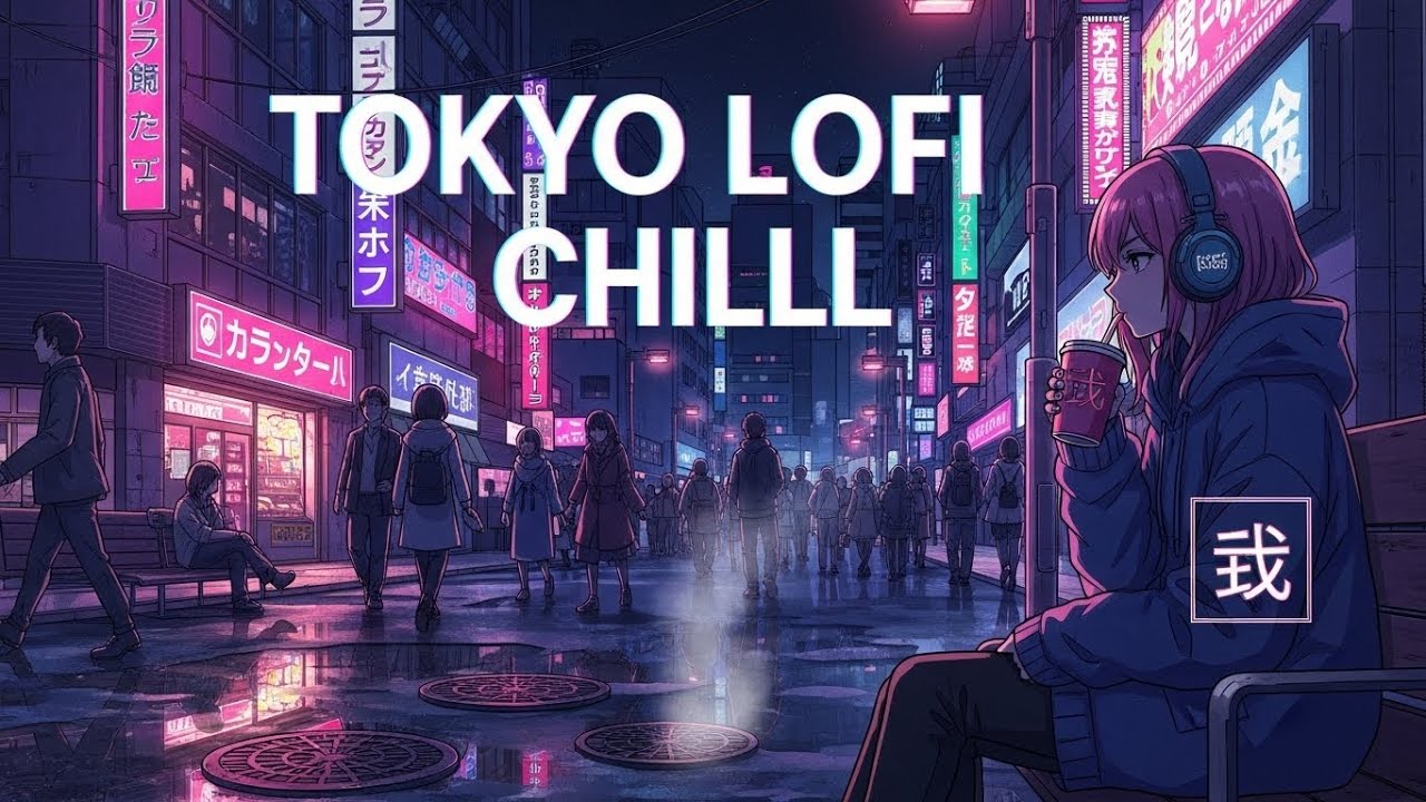 🔴 Late Night Tokyo Lofi 🌃 東京の夜に聴くLo-Fi Chill Beats